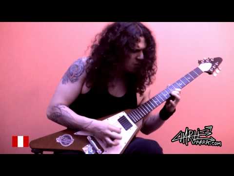 Metallica - Creeping Death guitar solo cover (Charlie Parra)