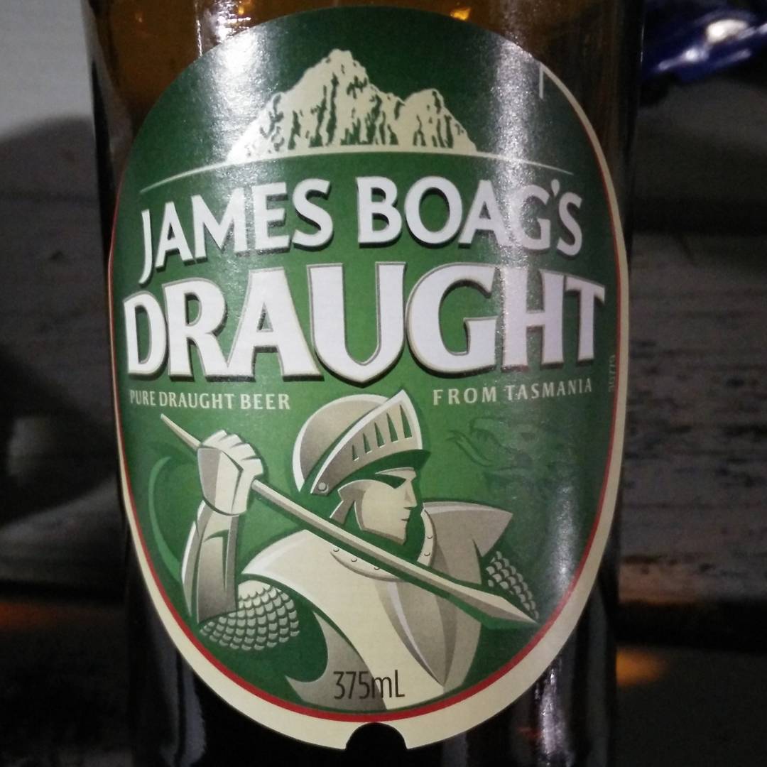 James Boag's Draught Tasmanian Beer